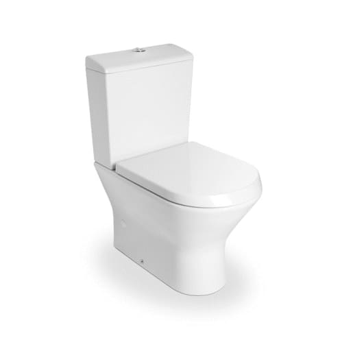 Roca Nexo Compact WC Pan Only (BTW Effect) Dual Outlet White
