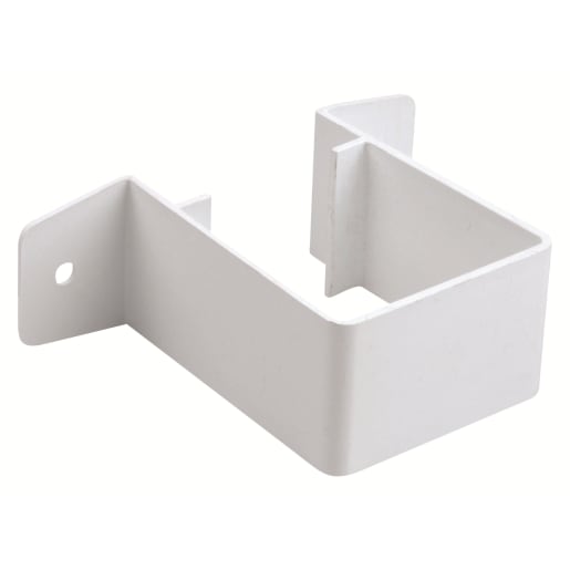 Osma SquareLine Pipe Bracket-Stand Off 126 x 90 x 42mm White