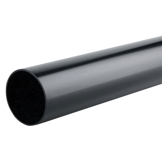 Wavin Osma RoundLine Pipe 2750 x 68mm Black