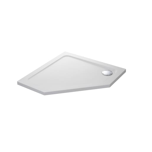 Mira Flight Safe Quadrant Shower Tray 1000 x 1000mm White