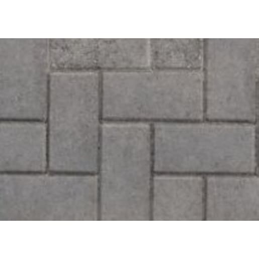 Marshalls Standard Concrete Block Paving 200 x 100 x 50mm Charcoal