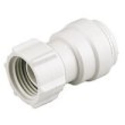 JG Speedfit Female Coupler Tap Connector 15mm White