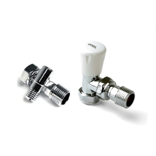 Altecnic Eres Manual Valve Chrome Drain Off 15mm