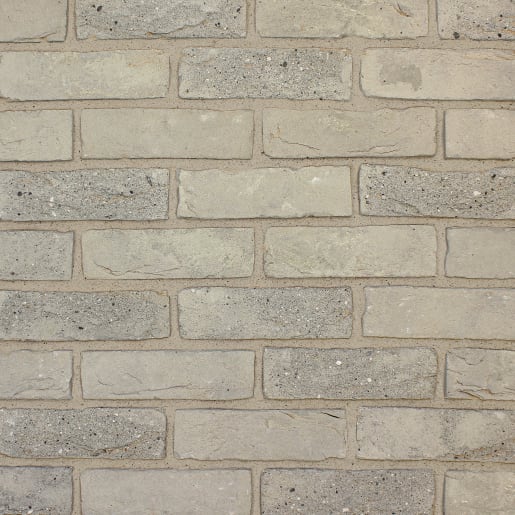 The Brick Tile Company Brick Slips Tile Blend 16 Grey - Sample Panel