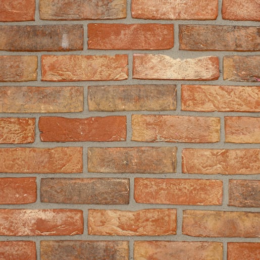 The Brick Tile Company Brick Slips Tile Blend 23 Red - Sample Panel