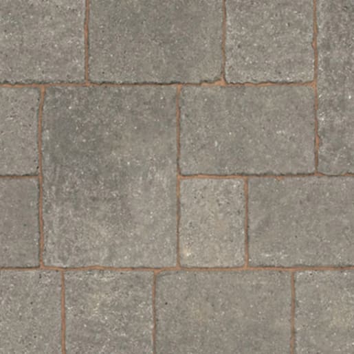 Marshalls Drivesett Tegula Original Block Paving 120 x 160 x 50mm Pennant Grey