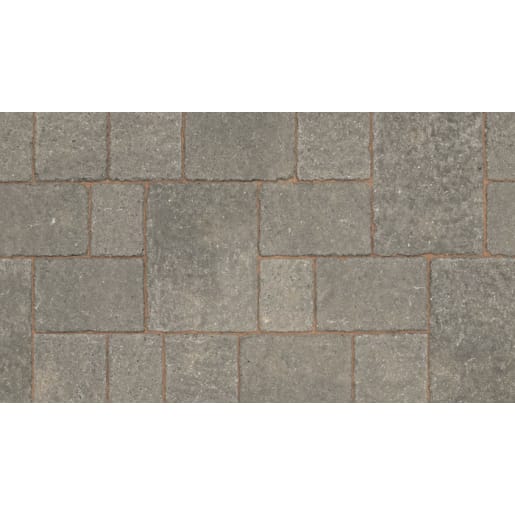 Marshalls Drivesett Tegula Original Block Paving<BR>Project Pack 9.73m²<BR>Pennant Grey