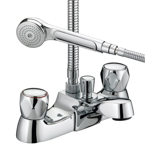 Bristan Value Club Luxury Bath Shower Mixer 71mm Chrome