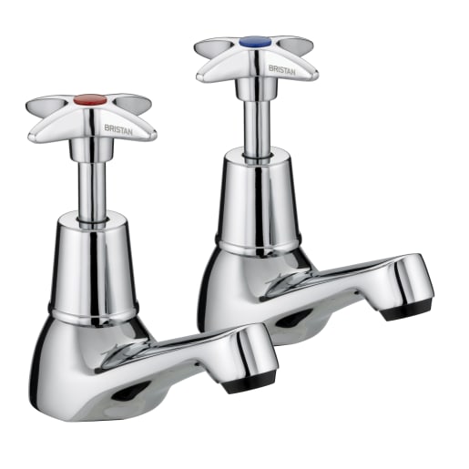 Bristan Value X Head Basin Tap Chrome