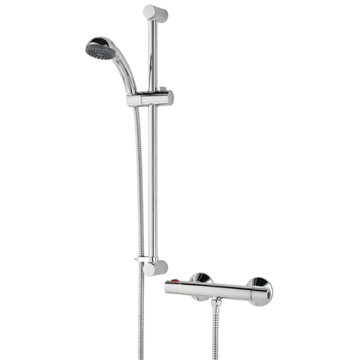 Bristan Zing Safe Touch Bar Shower Chrome