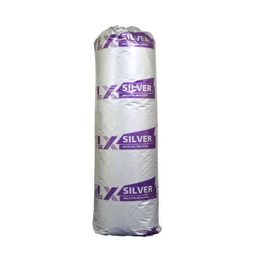 TLX Silver Thinsulex Multifoil Insulating Vapour Barrier 10m x 1200 x30mm