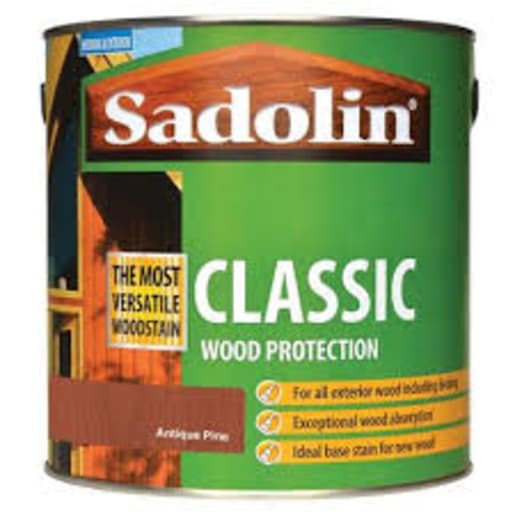 Sadolin Classic Wood Protection 2.5 Litres Antique Pine