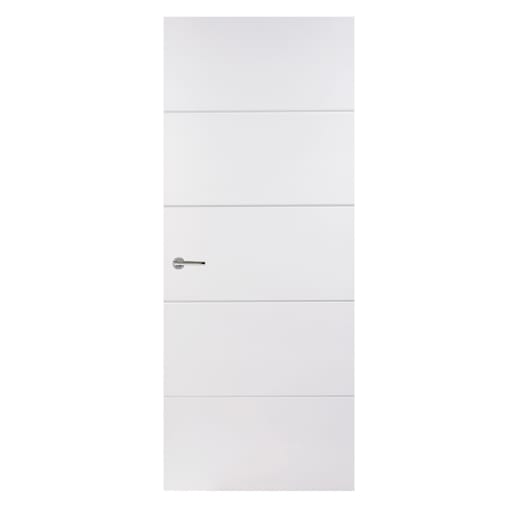 Premdor Premium Horizontal 4 Line Moulded Door 2040 x 826 x 44mm