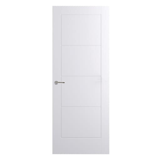 Premdor Premium Ladder Moulded White Primed Door 1981 x 838 x 35mm