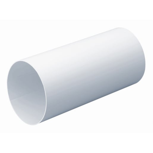 Domus Ventilation Round EasiPipe 1m x 100mm White