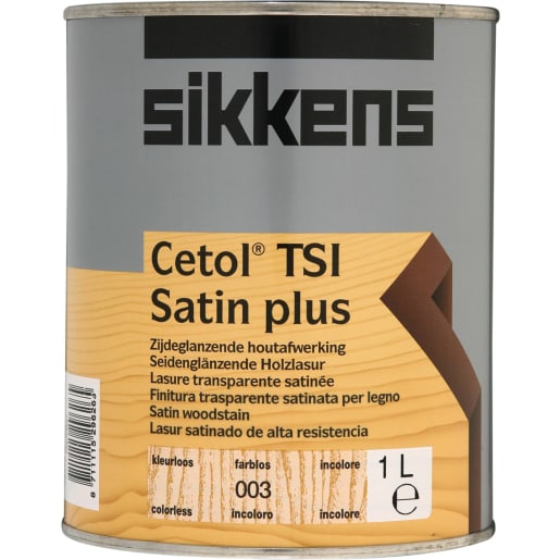 Sikkens Cetol TSI Satin Plus 1 Litre Clear