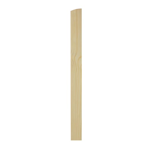 Richard Burbidge Pine Half Newel Base 510 x 90 x 43mm