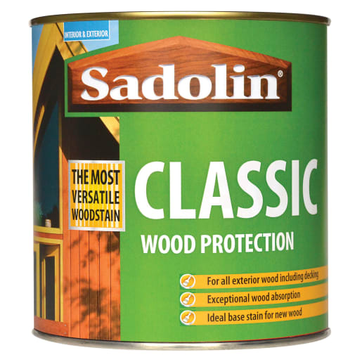 Sadolin Classic Wood Protection 1 Litre Teak