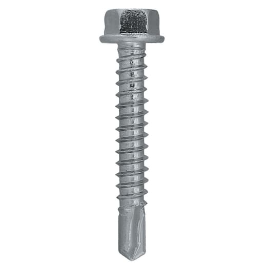 Rawlplug Hex-Head Self Drilling Screws 25 x 5.5mm Zinc Plated Pack of 100