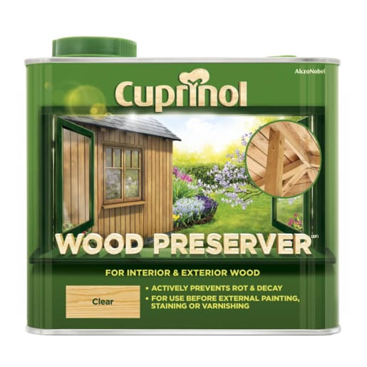 Cuprinol External Wood Preserver 2.50 Litres Clear