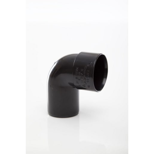 Polypipe 92.5° Swivel Bend 32mm Black WS23B