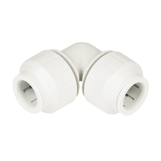 Polypipe PolyFit Elbow 75 x 22mm White