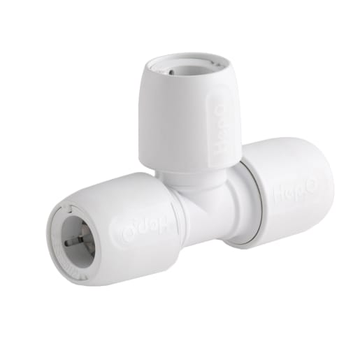 Polypipe PolyFit Equal Tee 60 x 15mm White