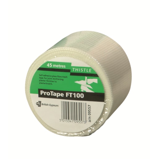 Gyproc Thistle ProTape FT100 Fibre Tape 45m x 100mm