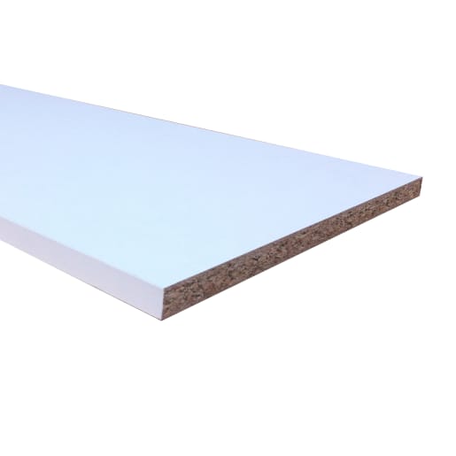 Alexander Cleghorn Melamine Faced Chipboard 2440 x 610 x 15mm White