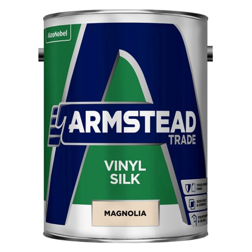 Armstead Trade Vinyl Silk 5 Litre Magnolia