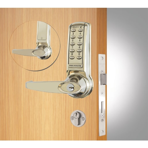 Codelocks Medium duty Electronic Lever Handle