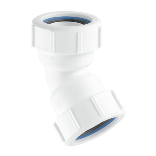 McAlpine Multifit Bend 135 Degrees 31.75mm Dia White