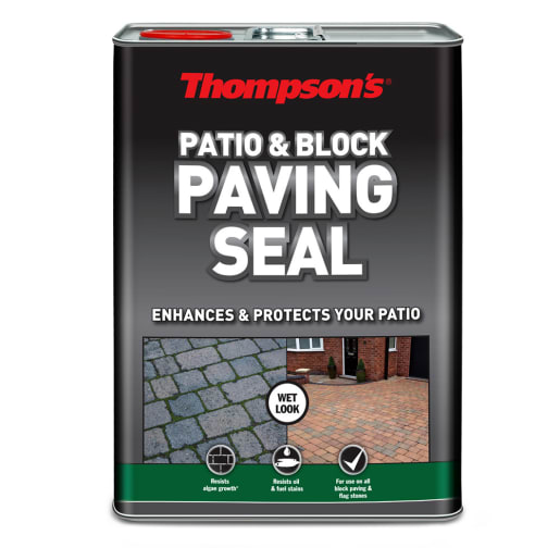 Thompson's Patio & Block Paving Seal 5L Wet Look