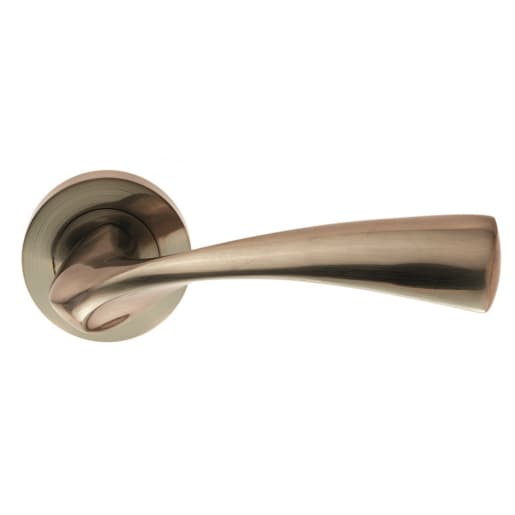 Carlisle Sintra Lever on Rose Latch Pack Satin Nickel