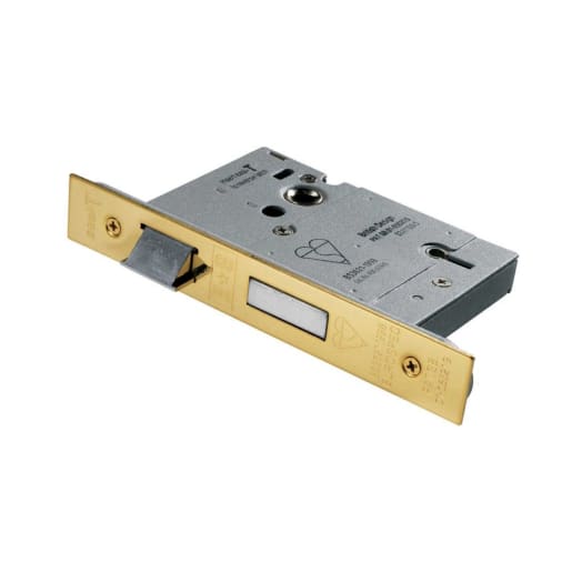 Eurospec Easi-T 5-Lever BS Sashlock 64mm Satin Stainless Steel