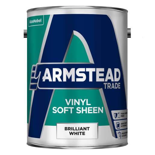 Armstead Trade Vinyl Soft Sheen 5.0L Brilliant White