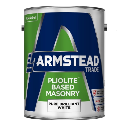 Armstead Trade Pliolite Based Masonry 5.0L Brilliant White