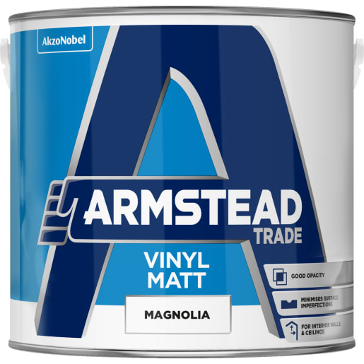 Armstead Trade Vinyl Matt 2.5L Magnolia