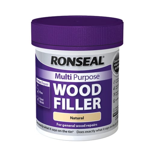 Ronseal Multi Purpose Wood Filler Natural 250g