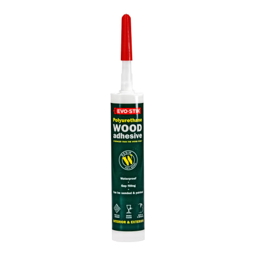 EvoStik Polyurethane Wood Adhesive 310ml White