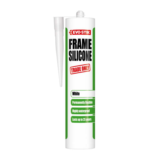 EvoStik Frame Silicone Sealant White