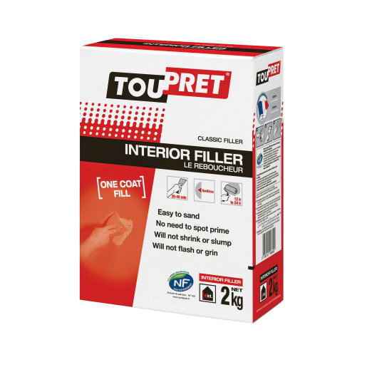 Toupret Le Reboucheur Interior Filler 2kg