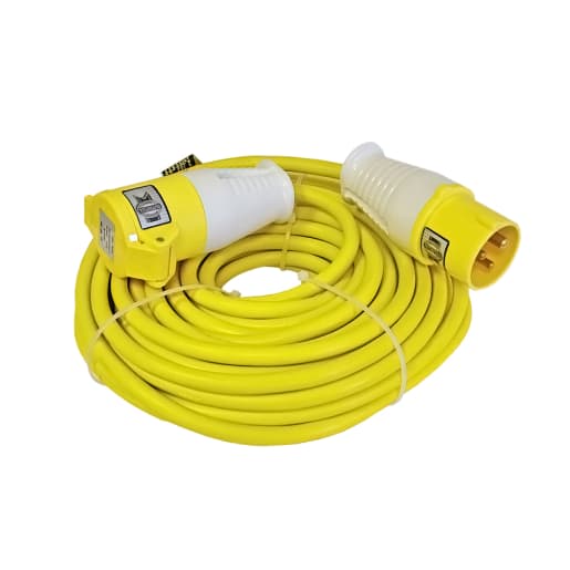 Faithfull 16A Trail Lead Cable 14m x 2.5mm