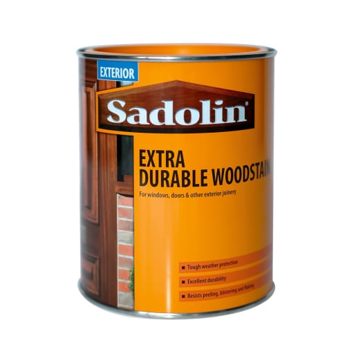 Sadolin Extra Durable Woodstain 1L Jacobean Walnut 