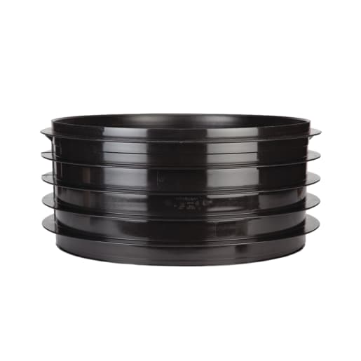 Polypipe Drain Chamber Side Riser 460mm Black
