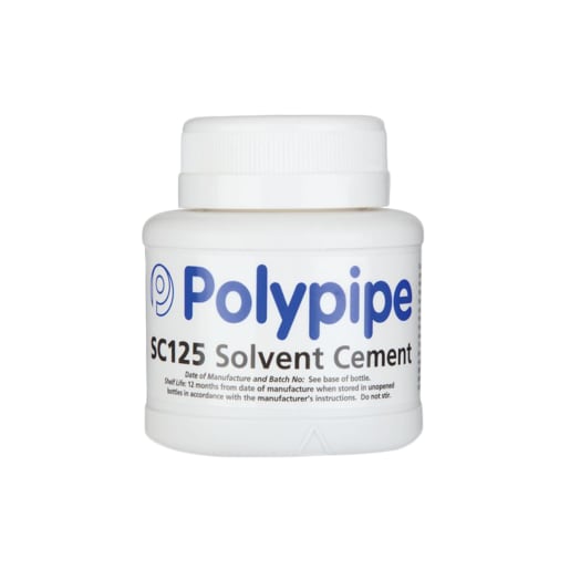 Polypipe Solvent Cement 125ml