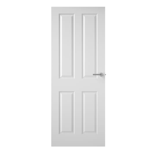 Premdor Internal 4 Panel Textured White Primed Door 1981 x 686 x 35mm