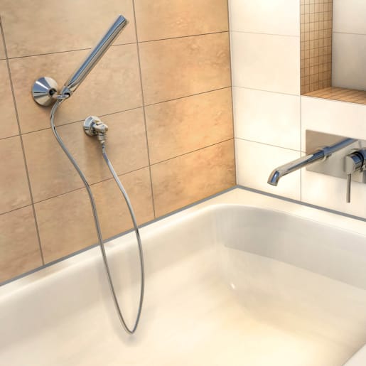 Everbuild Everflex 500 Bath and Sanitary Silicone Sealant 295ml White