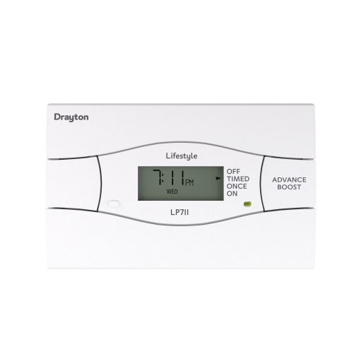 Drayton LP711 7 Day Timeswitch with Boost