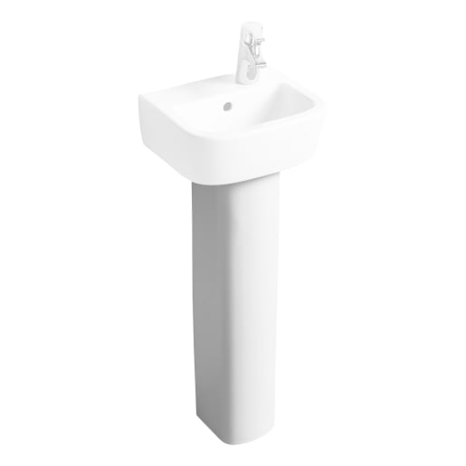 Ideal Tempo Full Cloakroom Pedestal White